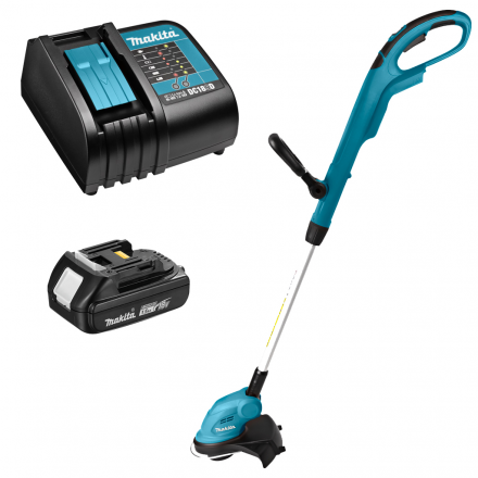 Триммер аккумуляторный Makita DUR181SY 18В, 26 см (1х1,5 Ач, ЗУ)