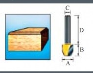 Фреза для прямого и наклонного фрезерования Makita D-10659