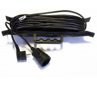 Удлинитель 10м, на рамке, с одной розеткой, 2*1,5мм2, нагрузка до 3000Вт,  без заземления