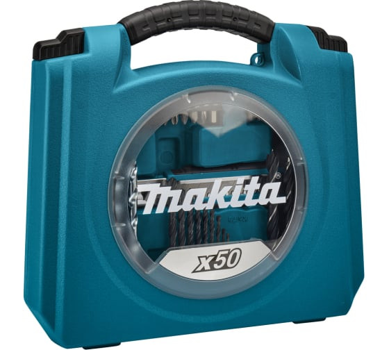  оснастки для шуруповерта Makita D-42014. 50 предметов, кейс .