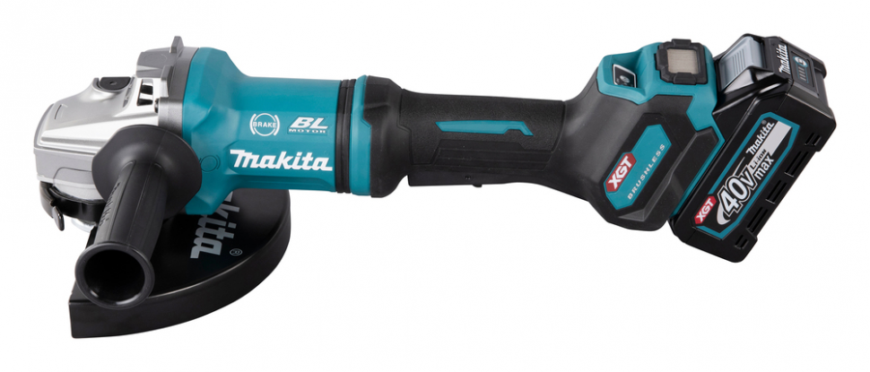 Аккумуляторная угловая шлифовальная машина  XGT Makita GA038GT201