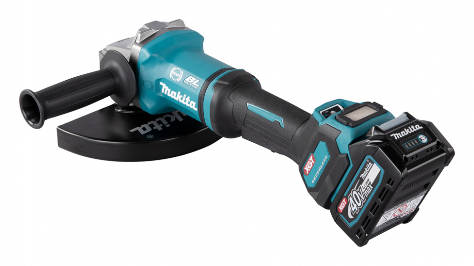 Аккумуляторная угловая шлифовальная машина  XGT Makita GA038GT201