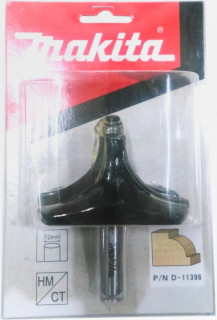 Кромочная калевочная фреза Makita 31.75R, 76.2х38.1, S12, 2T (D-11396)