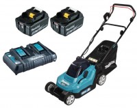 Газонокосилка аккумуляторная 38см Makita DLM382PM2 (2* АКБ 4 Ач, ЗУ)