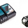 Аккумулятор BL1860B (18 В, 6.0 Ач, Li-Ion)+зарядное устройство DC18RC Makita 19RC60-1
