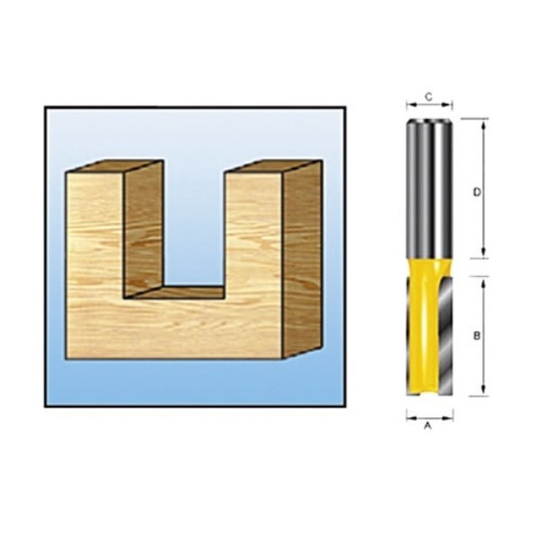 Фреза пазовая Makita D-10039