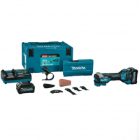 Аккумуляторный мультитул Makita TM001GD201  (40V, 2*2.5Ач, ЗУ)