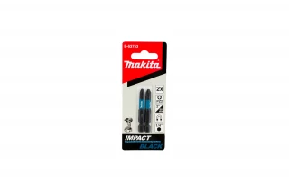 Биты Makita Impact Black PZ2, 50 мм, E-form (MZ), 2 шт (B-63753)