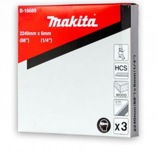 B-16689 Набор полотен для ленточной пилы, Makita