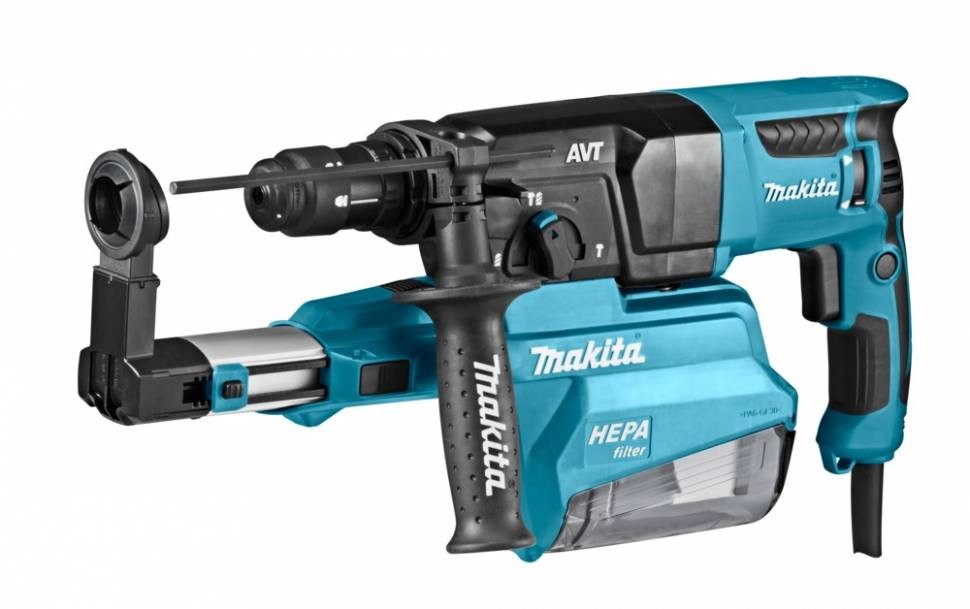 Перфоратор Makita HR2651, 800Вт, 2.9Дж, SDS-plus , виброзащита