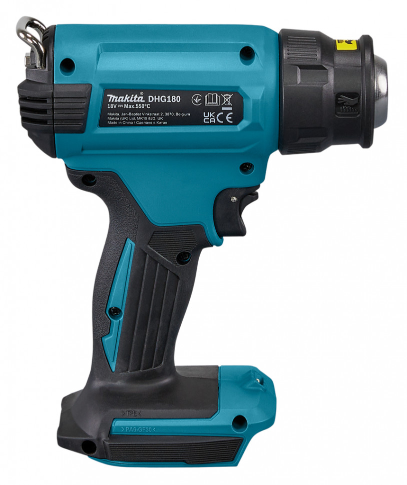 Аккумуляторный 18V тепловой пистолет (фен) Makita DHG180RT1J (1x АКБ 5Ач, ЗУ)