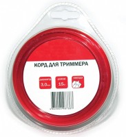 Леска для триммеров (3.0 мм, 15 м, сечение звезда)
