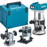 Аккумуляторный фрезер Makita DRT 50 ZJX9 (DRT50ZJX9)