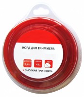 Леска для триммеров (2.4 мм, 44 м, сечение круг)