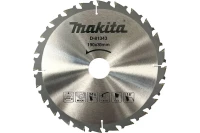 Диск пильный для дерева Makita, 190x30х1, 24 зуб (D-81343)