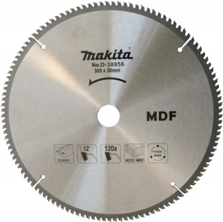 Диск пильный для дерева и МДФ Makita, 305x30х2,2 120 зубьев (D-38956)