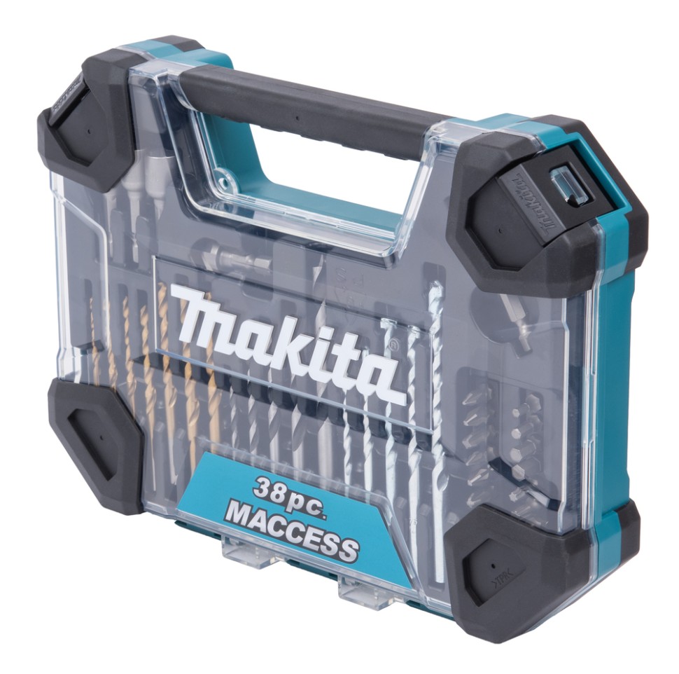 Набор насадок и сверл Makita 38 шт в кейсе MACCESS Makita (E-22573)