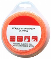 Леска для триммеров (3.0 мм, 56 м, сечение витой квадрат) Би-материал