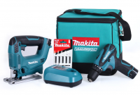 Набор аккумуляторного инструмента Makita DK1475X3 (DF330DZ, JV100DZ)