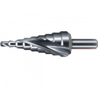 Сверло ступенчатое HSS с спиральным желобком, 4-20x75, 1/4&quot; (Makita D-40157)