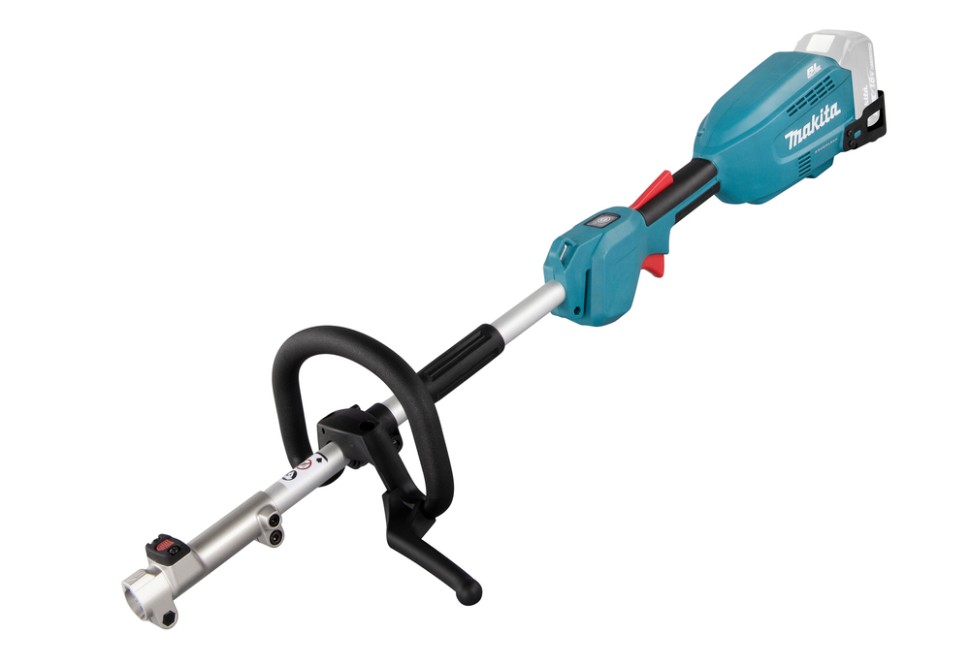 Аккумуляторный комбимотор Makita DUX18Z + Насадка снегоуборщик (лопата) SN400MP