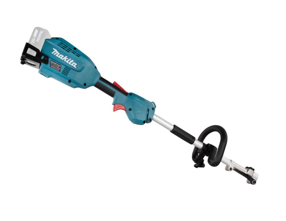 Аккумуляторный комбимотор Makita DUX18Z + Насадка снегоуборщик (лопата) SN400MP + Аккумулятор BL1860B + зарядное устройство DC18RC