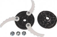  Триммерная головка Makita с пластиковыми ножами, М8х1,25R, М8/10х1,25LH (арт. 198383-1)