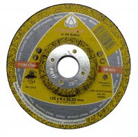 Обдирочный круг Klingspor A 24 Extra 125x6x22 мм (выпуклый) (188466) (328782)	