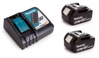 Набор 2 аккумулятора Makita BL 1840B 4 Ач и Зарядное устройство DC 18 (19RC40-2)