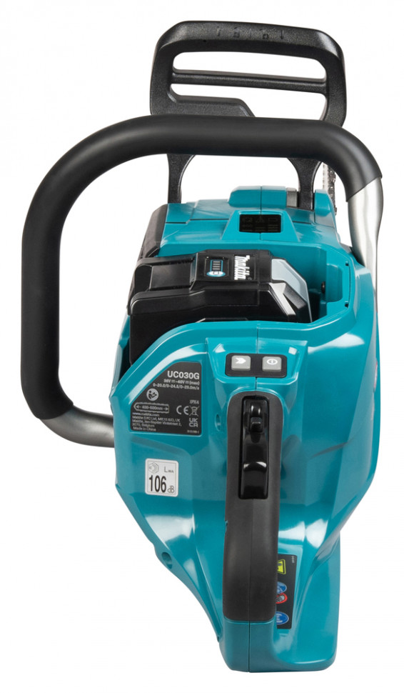 Аккумуляторная цепная пила Makita UC030GZ, 40V, 50см (без АКБ и ЗУ) Аккумуляторная цепная пила Makita UC030GZ, 40V, 50см (без АКБ и ЗУ)