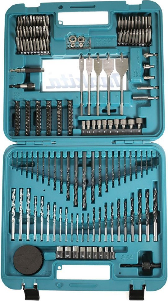 Набор свёрл и бит Makita D-47260, 201 шт, в кейсе